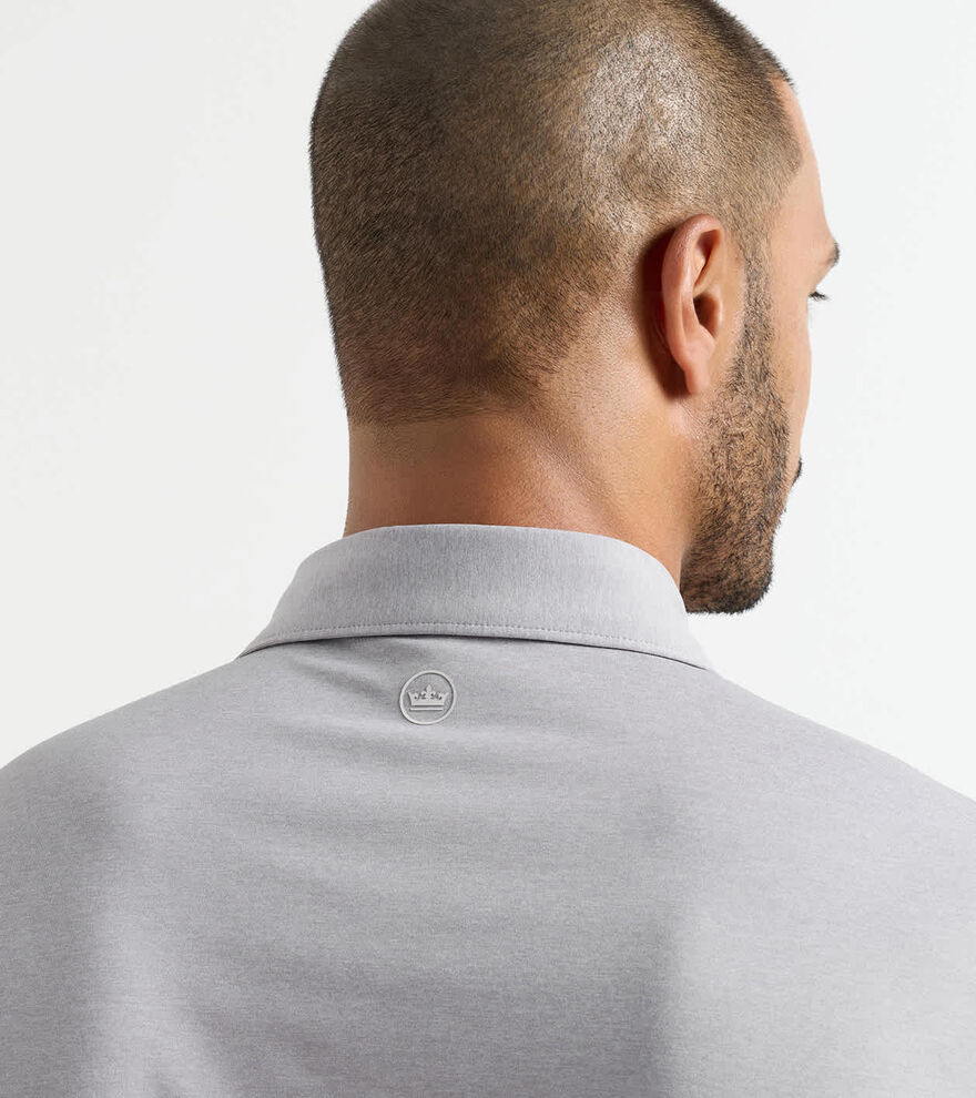 Solid Performance Jersey Polo image number 4