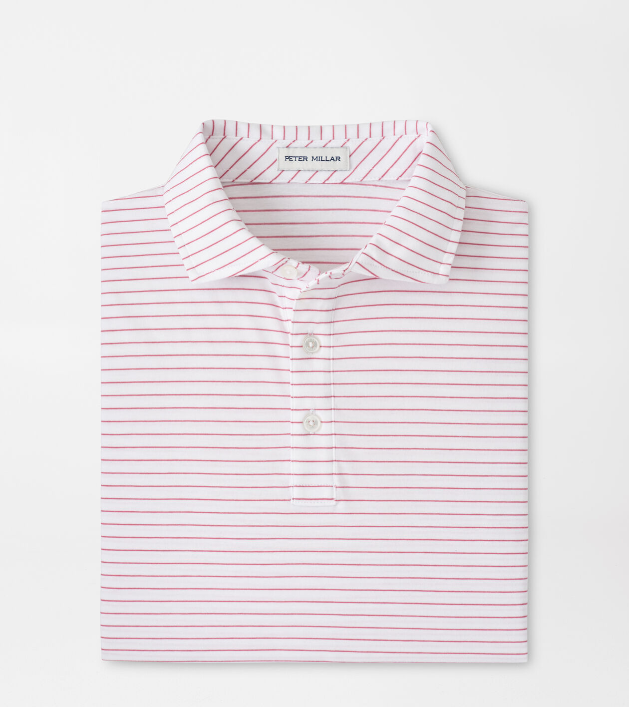 Pilot Mill Cedar Stripe Short Sleeve Polo Men s Polo Shirts Peter Millar