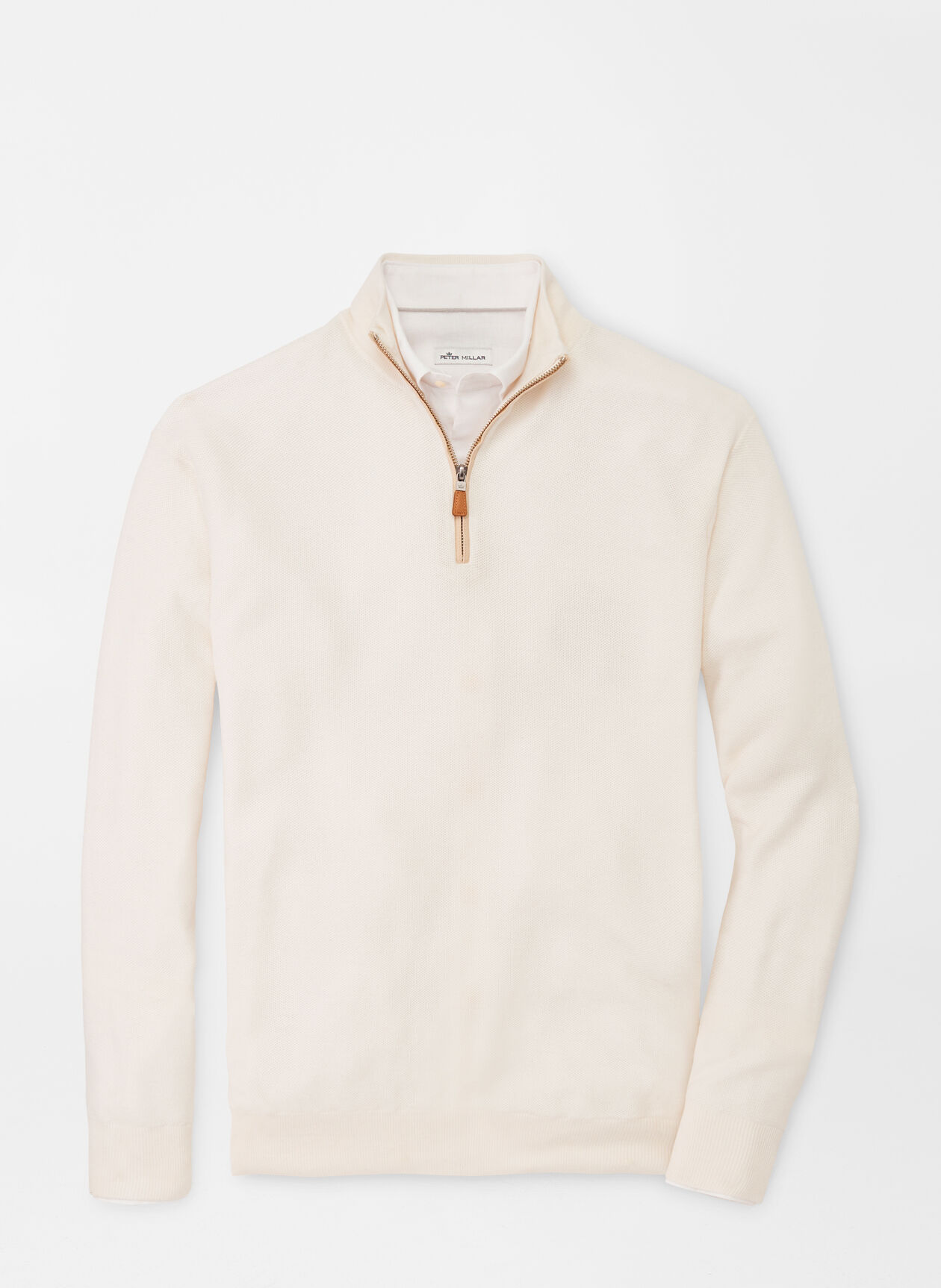 Crown Soft Honeycomb Quarter Zip Jumper Peter Millar