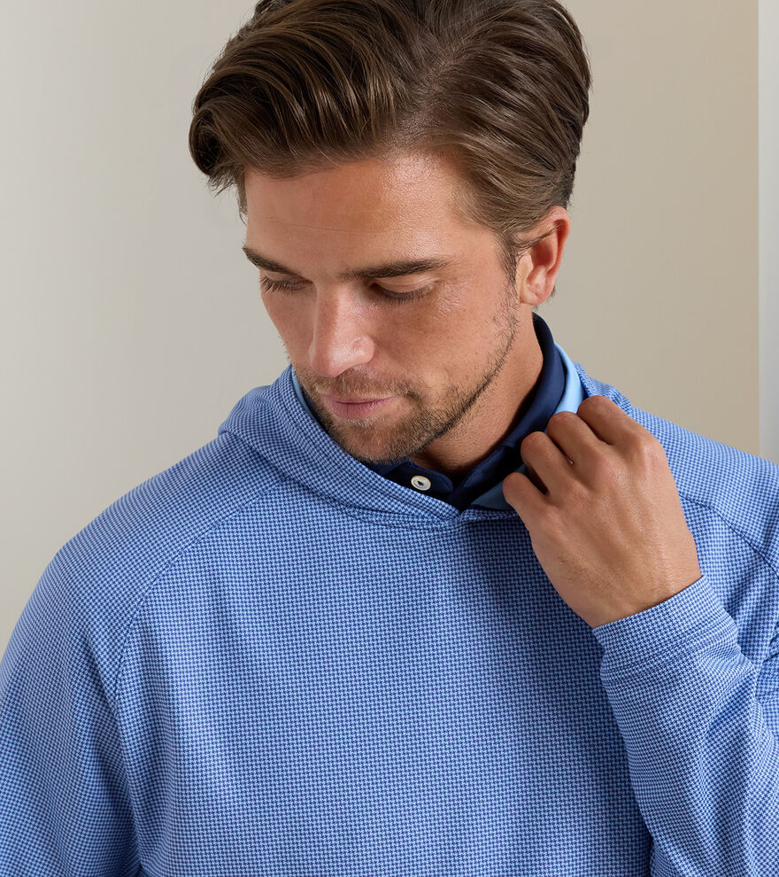 Pine Houndstooth Performance Hoodie image number 5