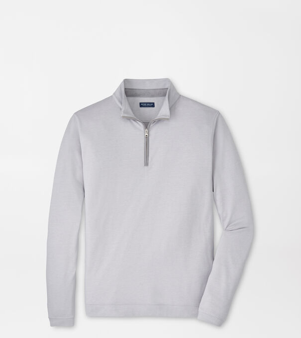 Albatross Cotton-Blend Piqu&eacute; Quarter-Zip