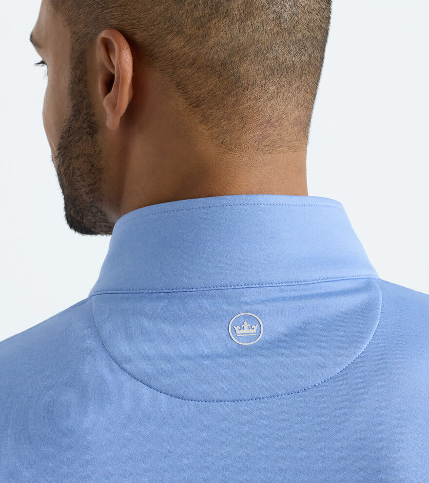 Perth M&eacute;lange Performance Quarter-Zip image number 5