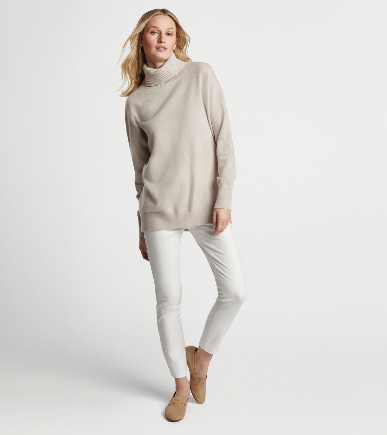 Womens cashmere turtleneck sweaters top