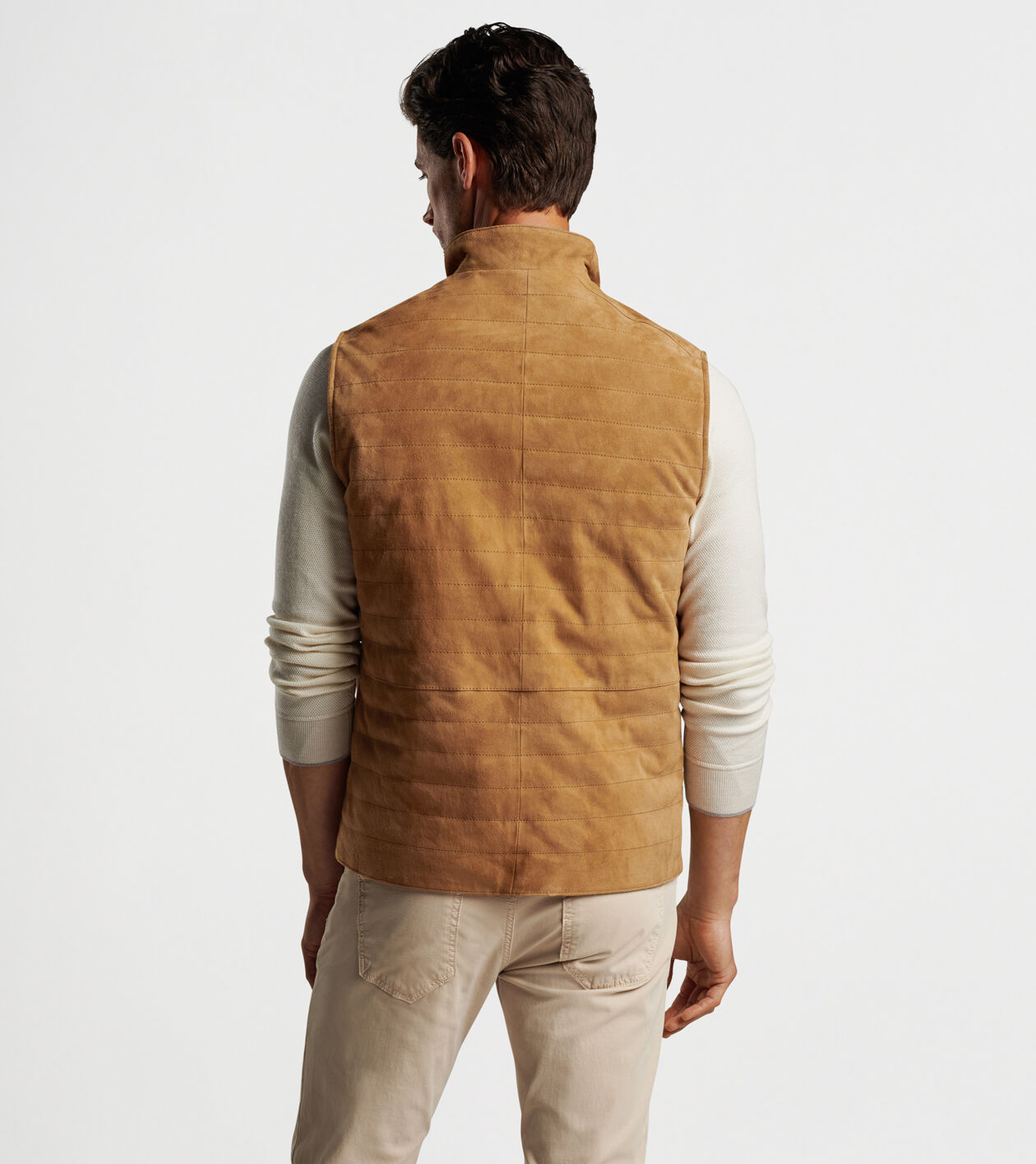 独特の上品 Men's | Gilet Suede Vista Gilets Millar Peter | トップス
