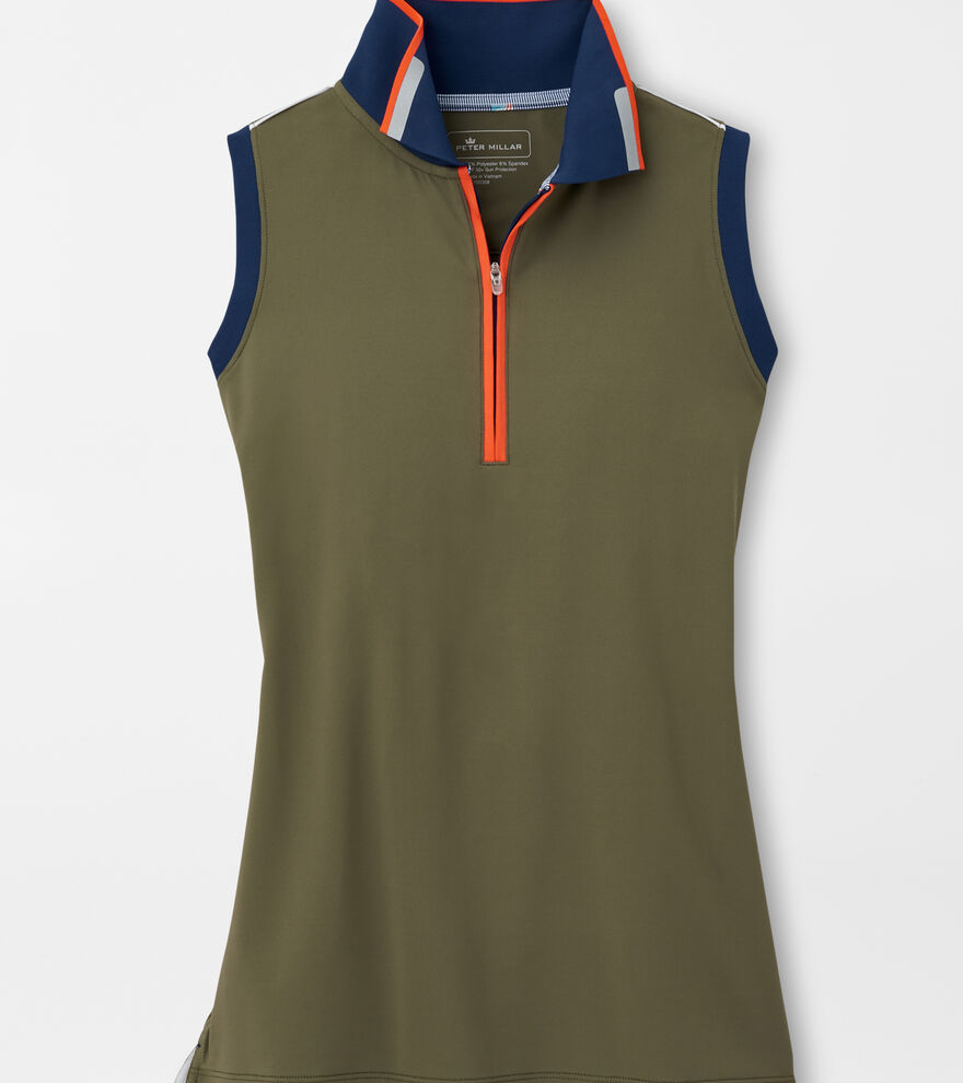 Chrissie Zip-Neck Polo image number 1