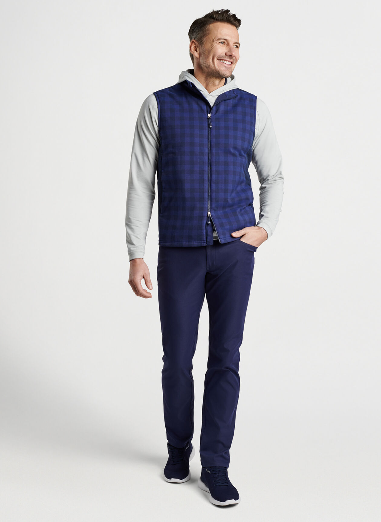 Fuse Elite Flannel Hybrid Gilet Men's Gilets Peter Millar