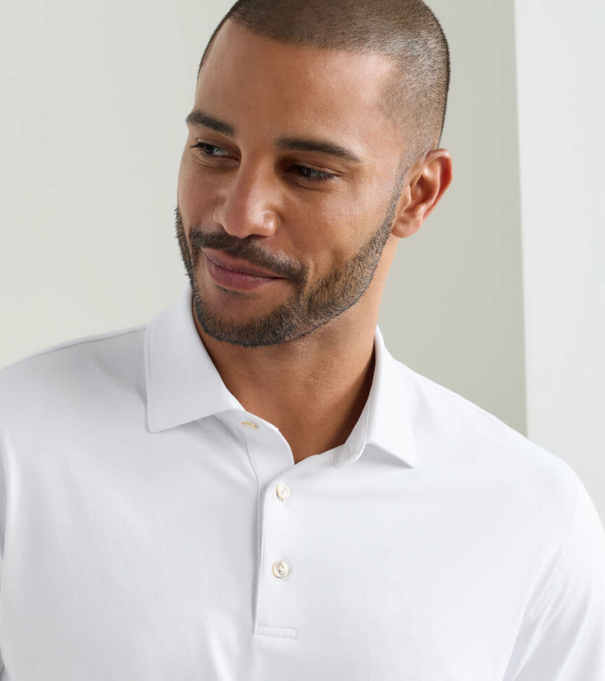 Solid Performance Mesh Polo - Alternate Image 4