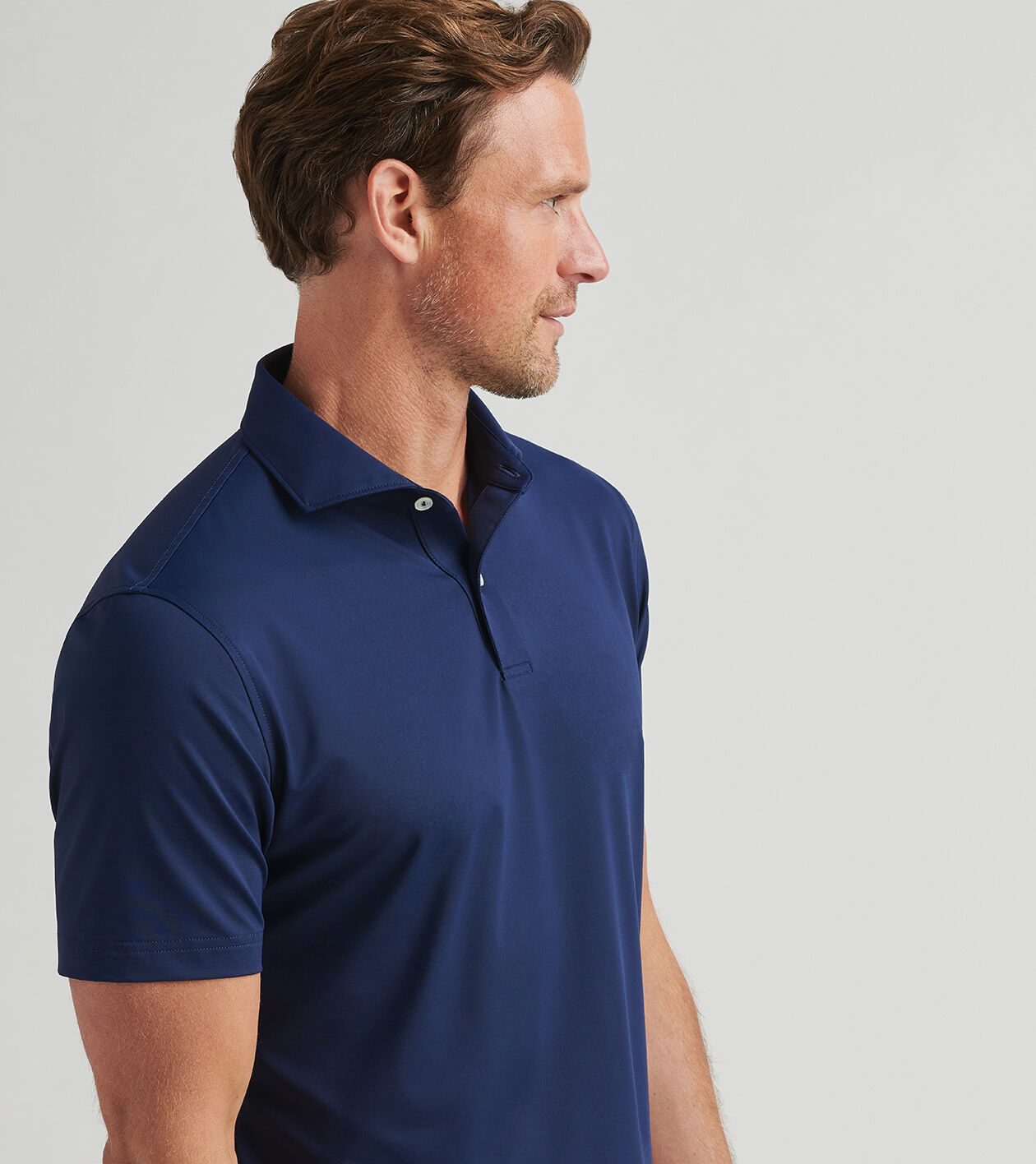 Performance jersey polo shirt best sale