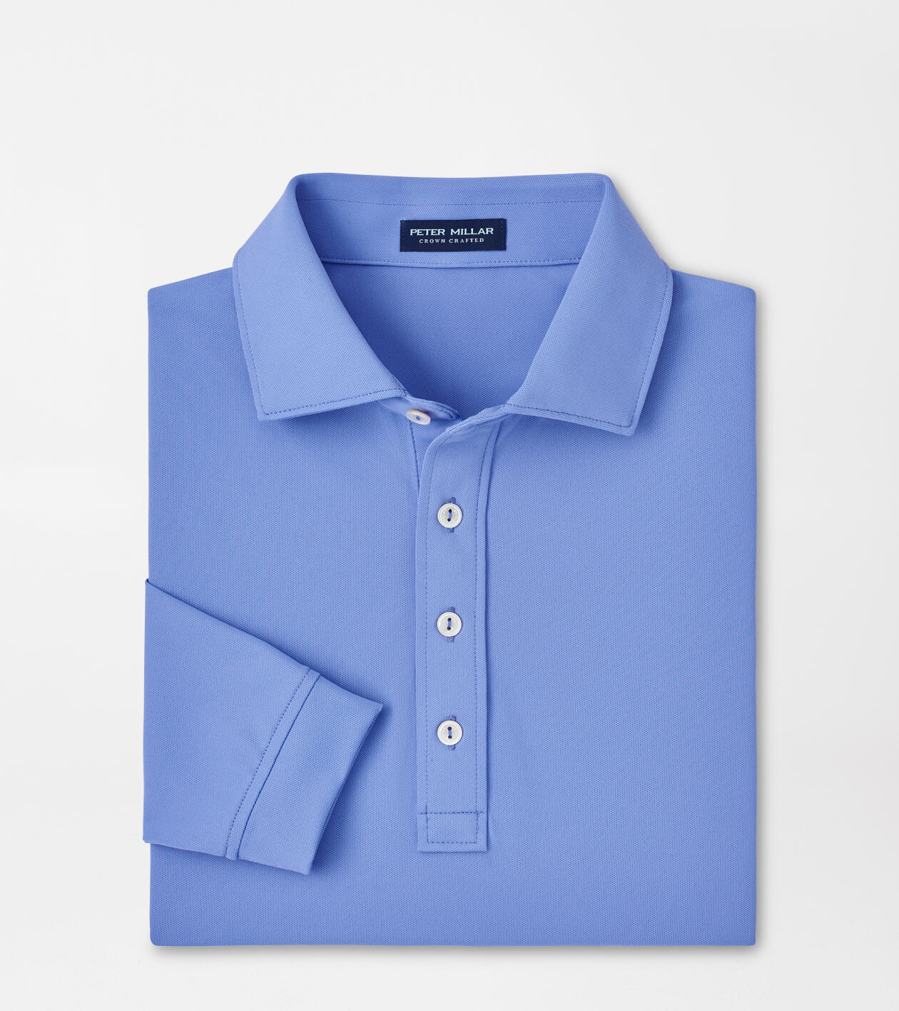 Soul Long Sleeve Performance Mesh Polo Men s Polos Peter Millar