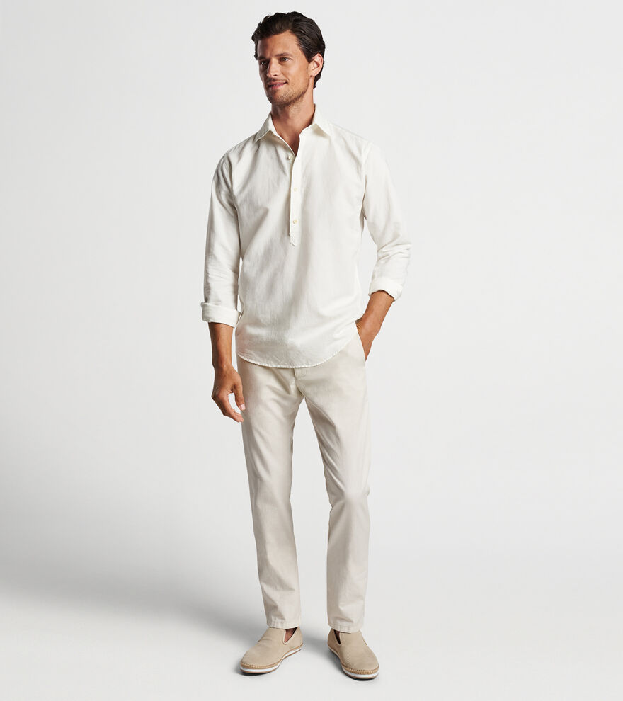 Teo Cotton Linen Blend Shirt image number 2
