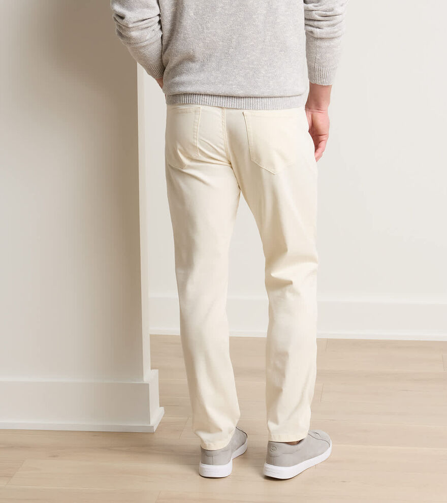 Signature Sateen Five-Pocket Trouser - Alternate Image 2