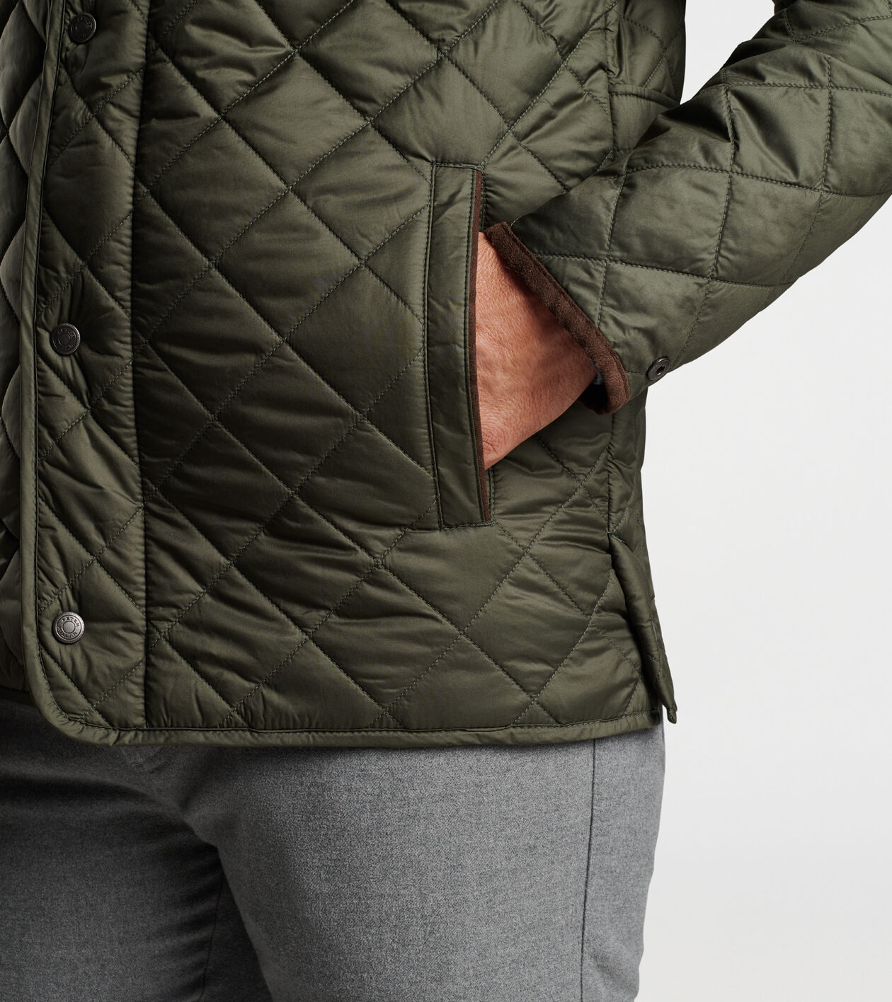Suffolk Quilted Travel Coat Men s Jacket s Coats Peter Millar