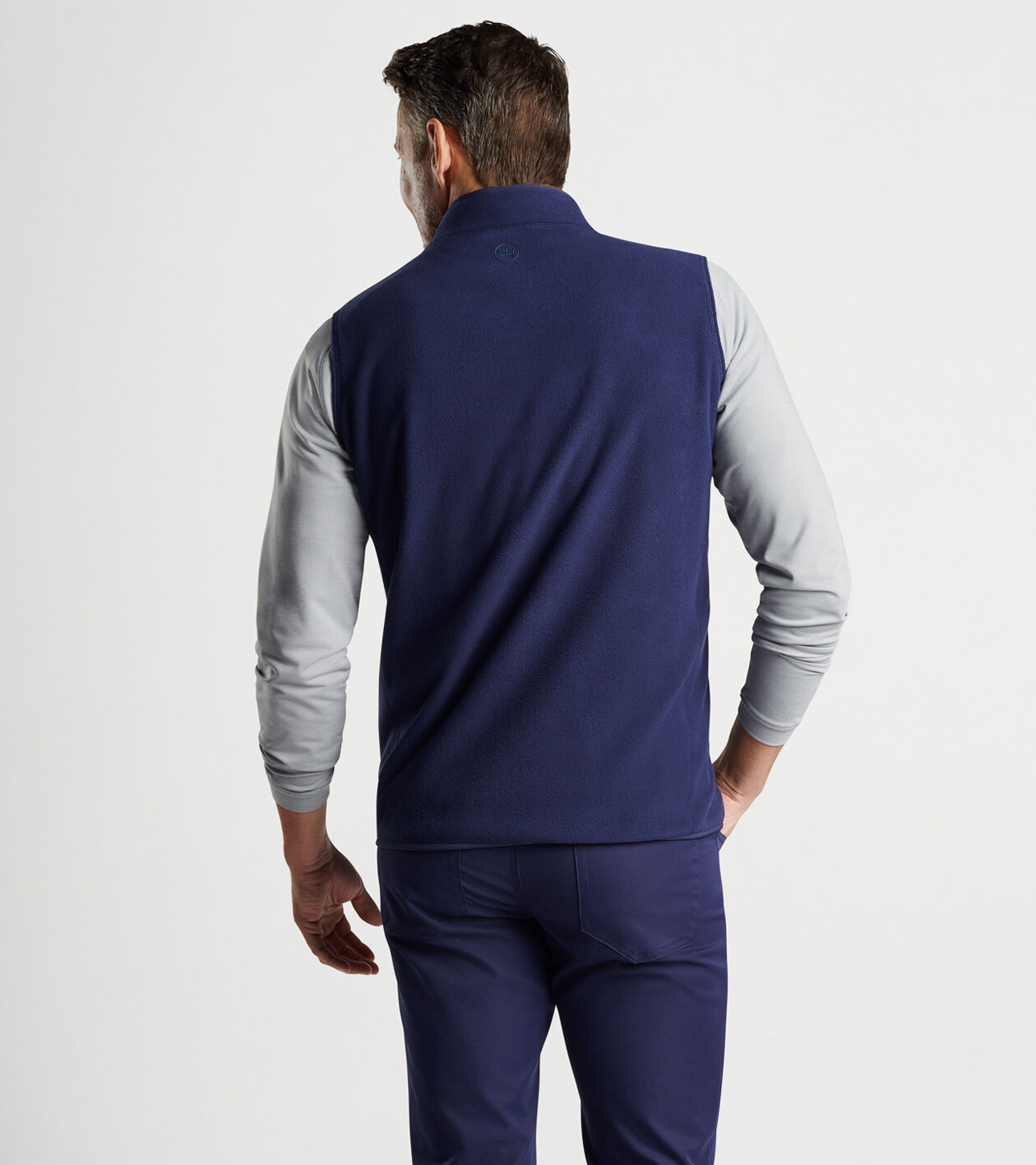 Micro fleece gilet best sale mens