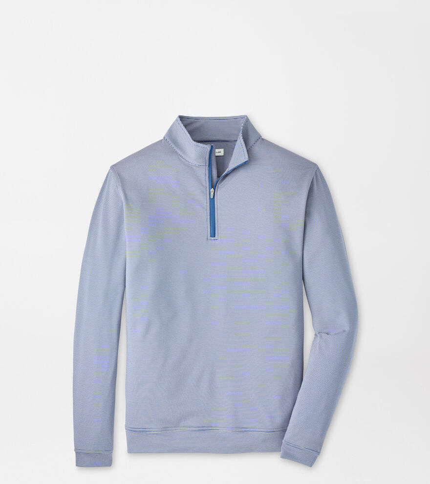 Perth Sugar Stripe Performance Quarter-Zip image number 1