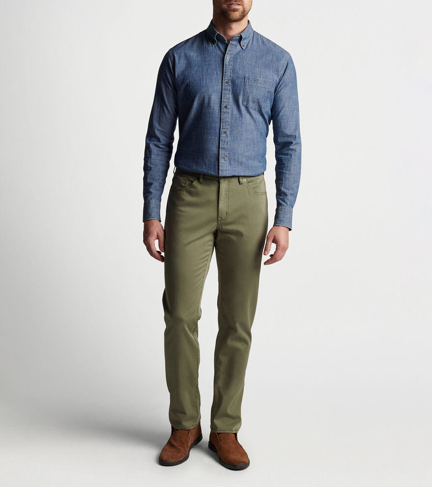 Ultimate Sateen Five-Pocket Pant | Men's Pants | Peter Millar