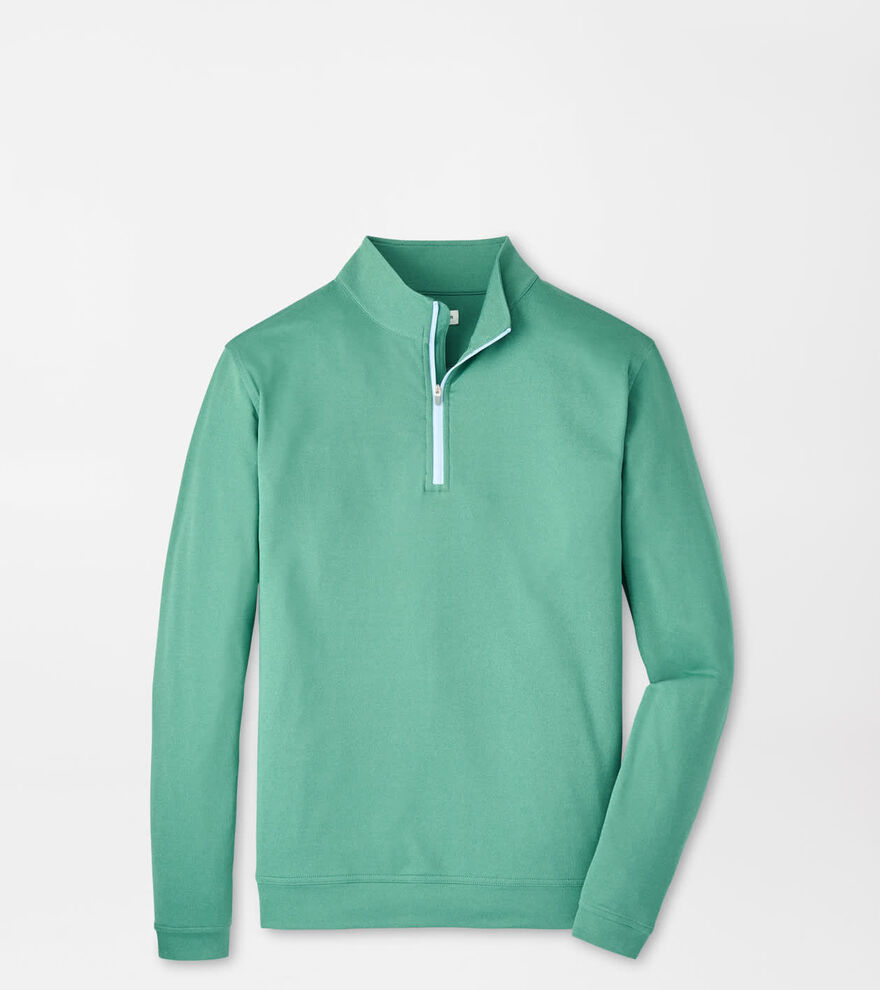 Perth M&eacute;lange Performance Quarter-Zip image number 1