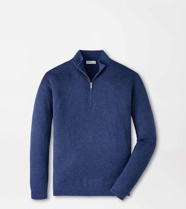 Coolspun Lite Birdseye Quarter Zip Jumper