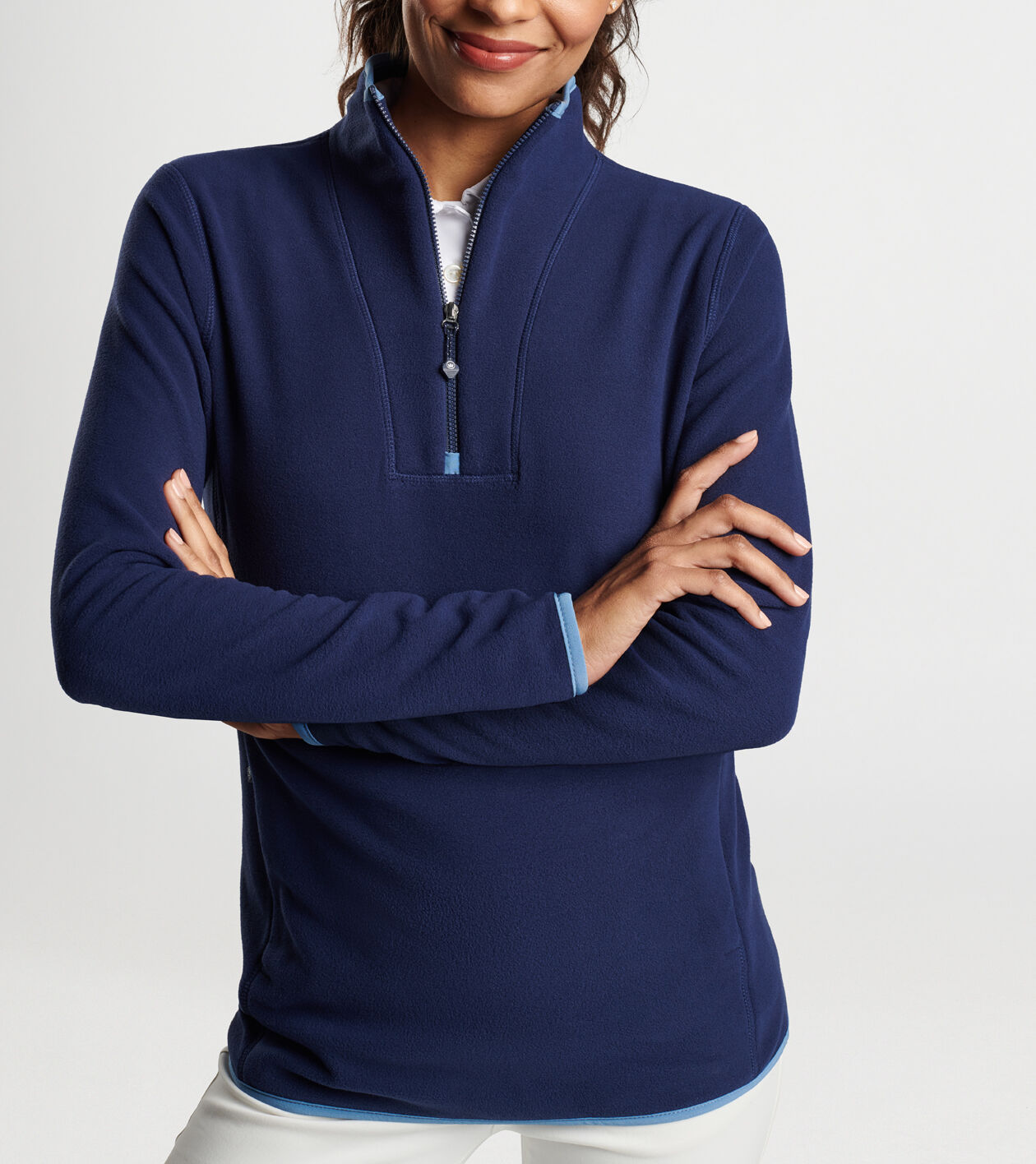 Microfleece pullover women's store