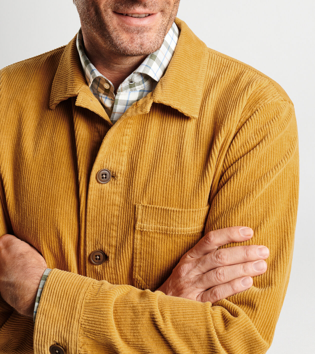 Mens mustard outlet corduroy jacket