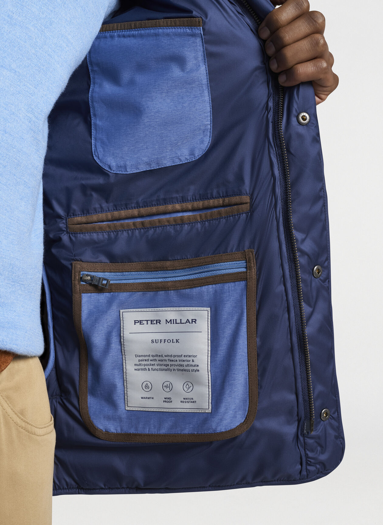 Suffolk Quilted Travel Coat