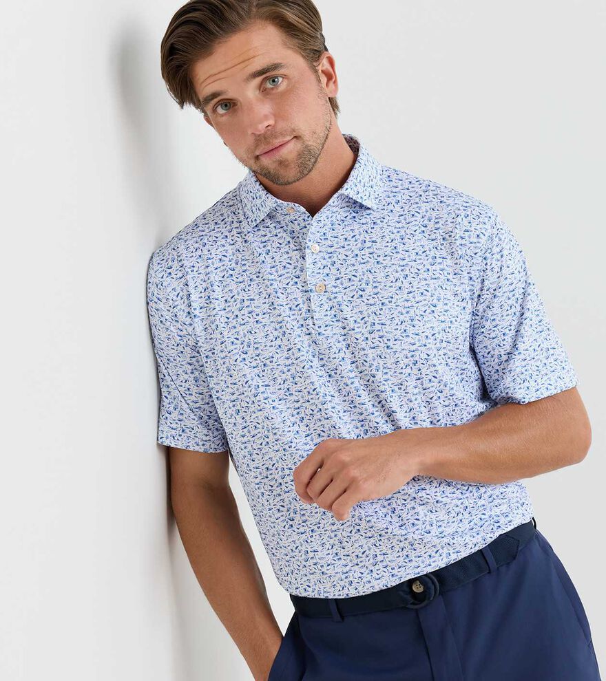 Coastline Performance Jersey Polo image number 2