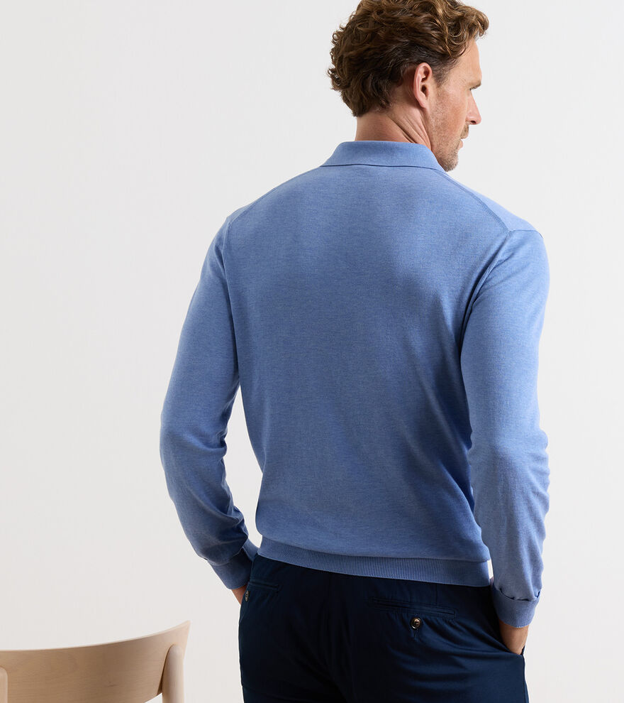 Mariner Sea Island Cotton Jumper Polo image number 3