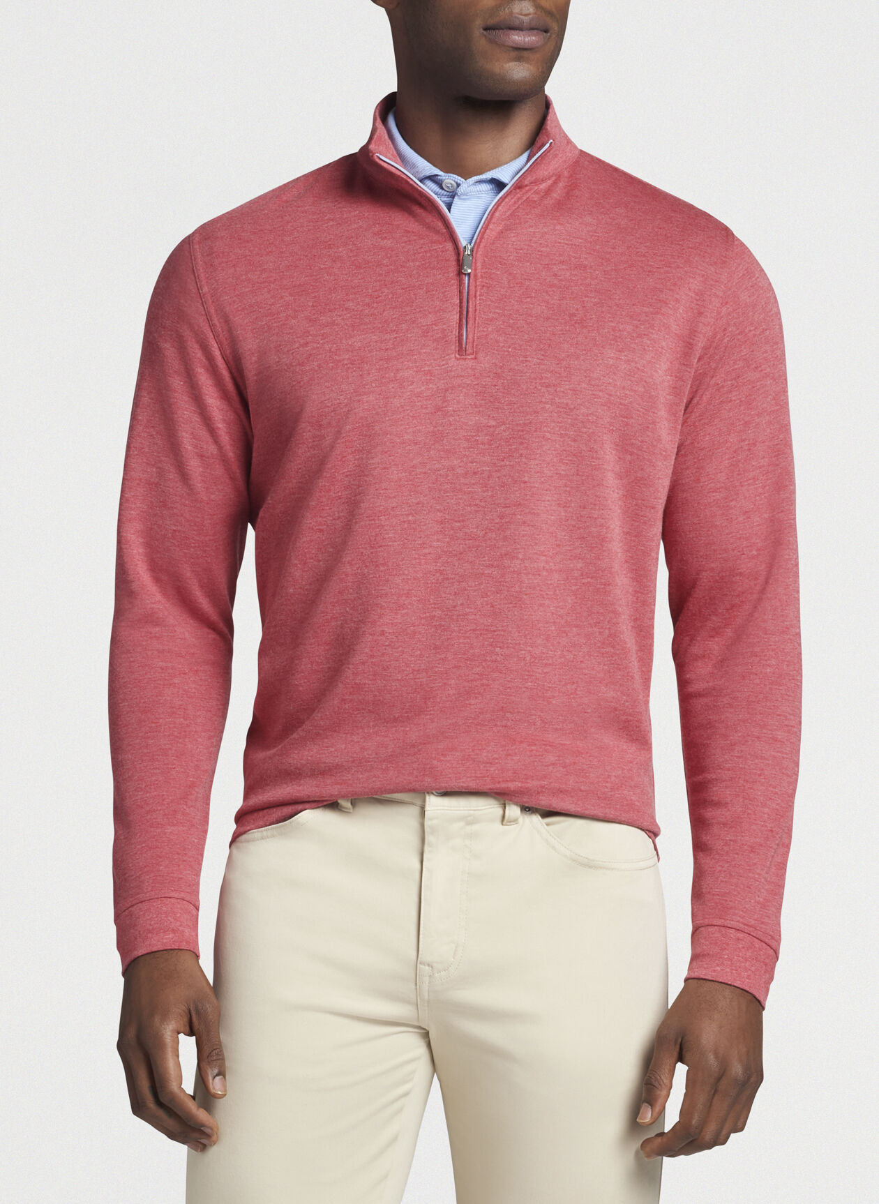 Peter millar comfort interlock quarter zip pullover outlet