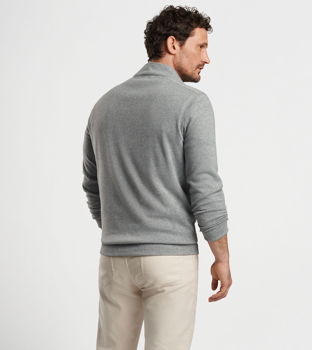 Crown Jumper Fleece Quarter Zip Men s Pullovers Hoodies Peter Millar