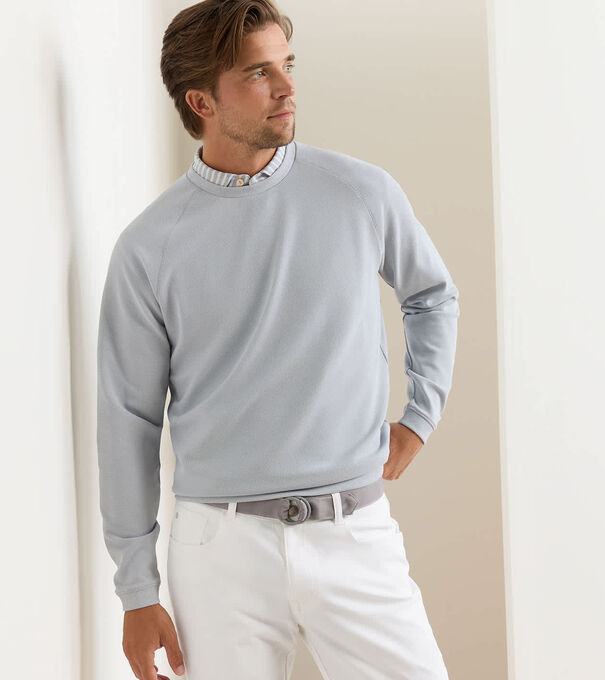 Cradle Piqu&eacute; Performance Crewneck - Alternate Image 1