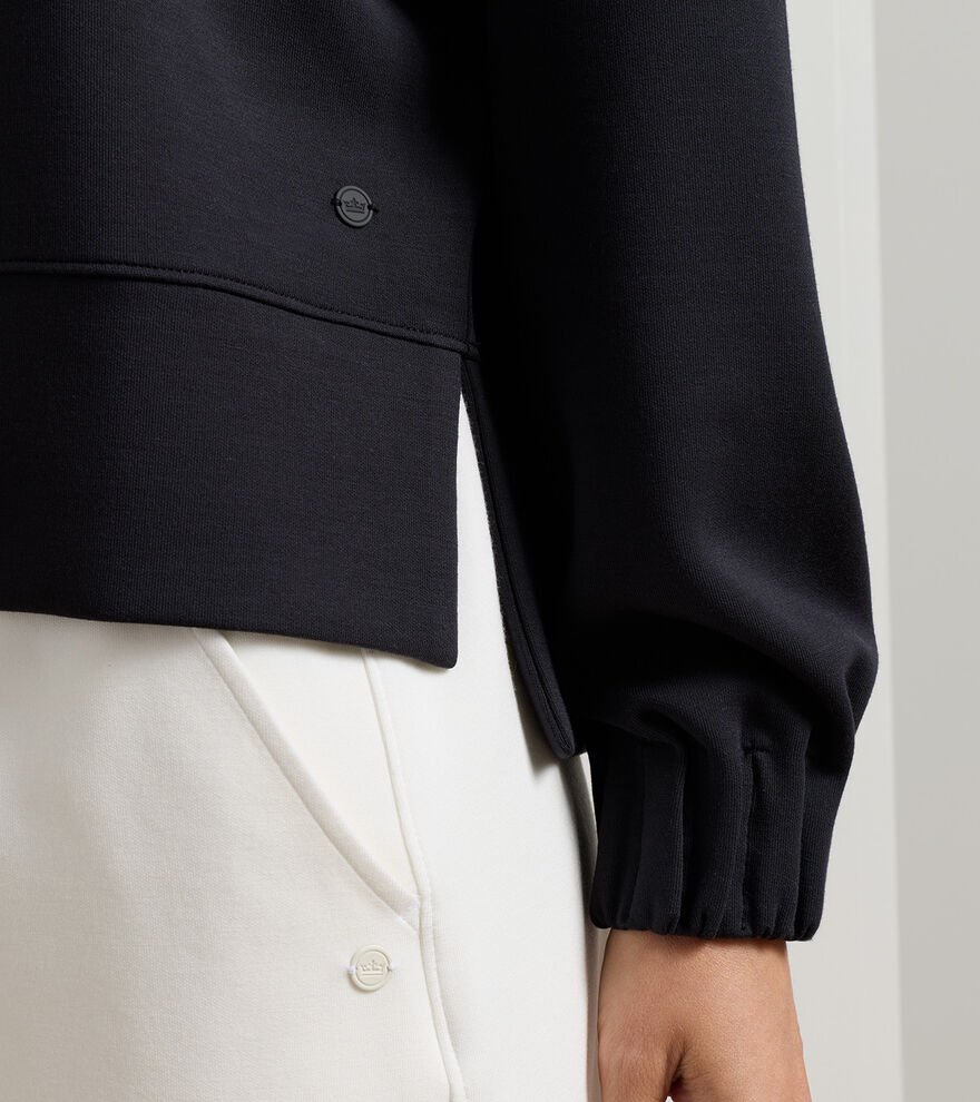Flora Knit Half-Zip Pullover - Alternate Image 3
