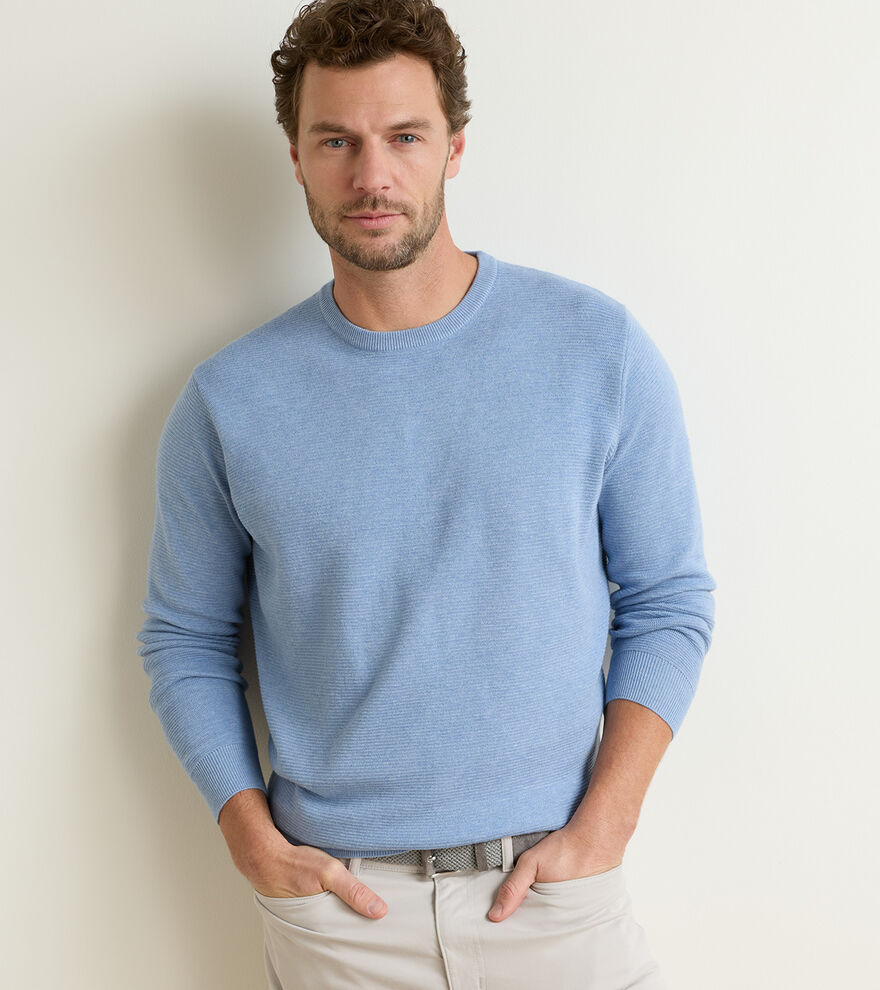 Coolspun Lite Textured Crewneck Jumper image number 2