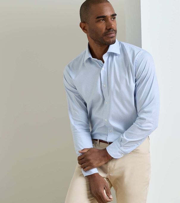 Conway Crown Lite Cotton-Stretch Shirt - Alternate Image 1