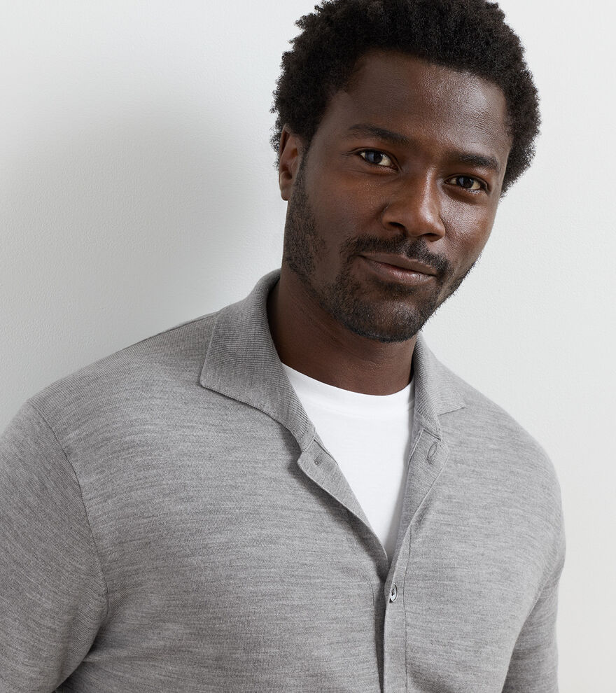 Southport Full-Button Jumper image number 4