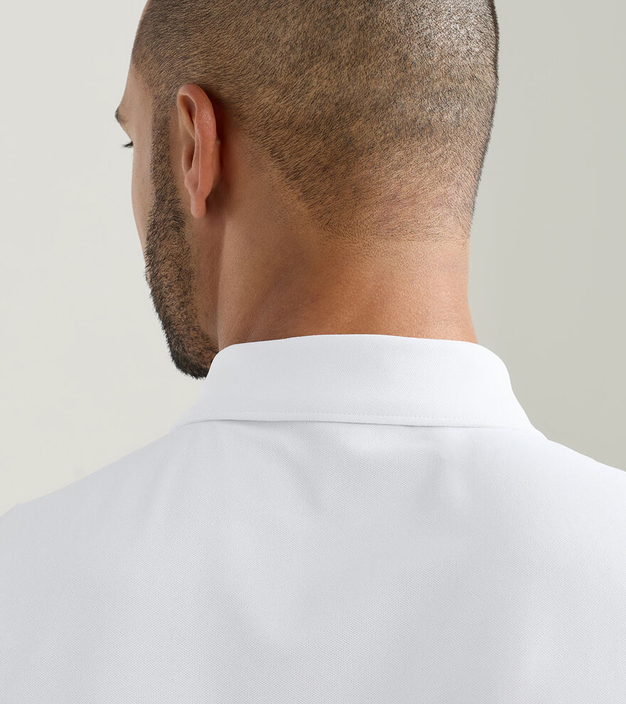 Solid Performance Mesh Polo image number 4