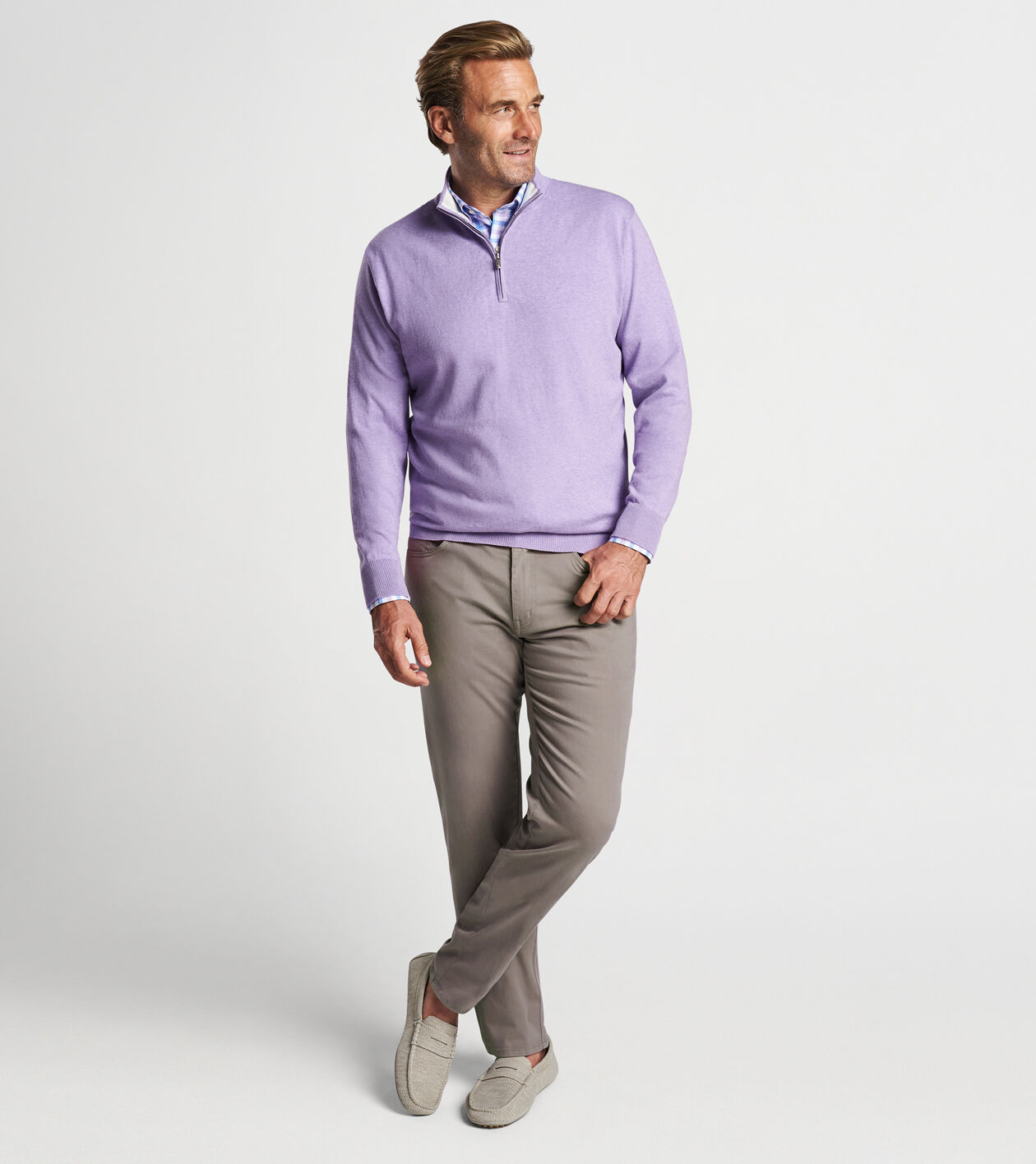 Peter sutherland 限定1000部 2006 Whitaker Quarter-Zip Jumper | Men's Jumpers | Peter Millar