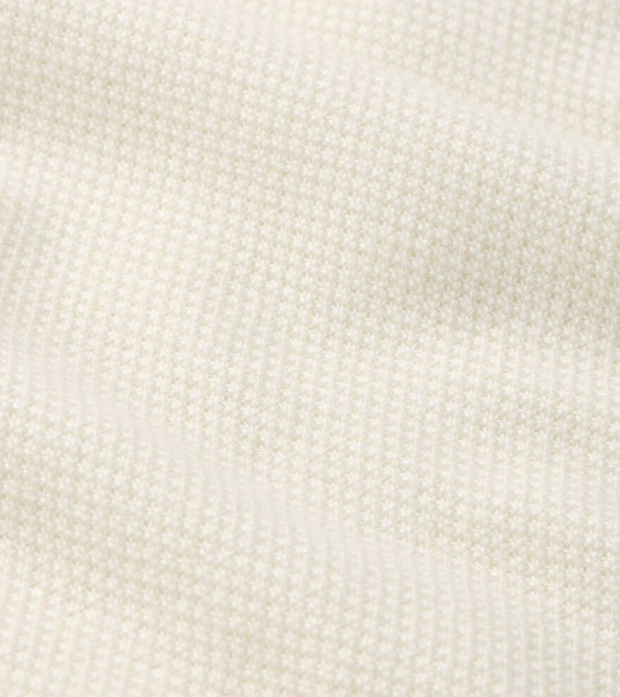 Voyager Cashmere-Silk Saddle Shoulder Quarter Zip image number 5