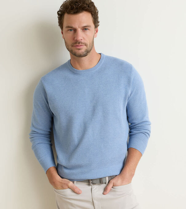 Coolspun Lite Textured Crewneck Jumper - Alternate Image 1
