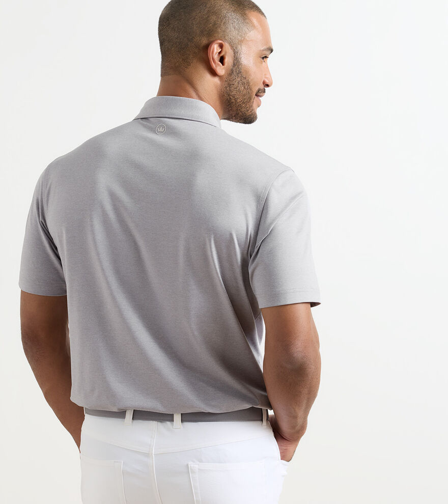 Solid Performance Jersey Polo image number 3