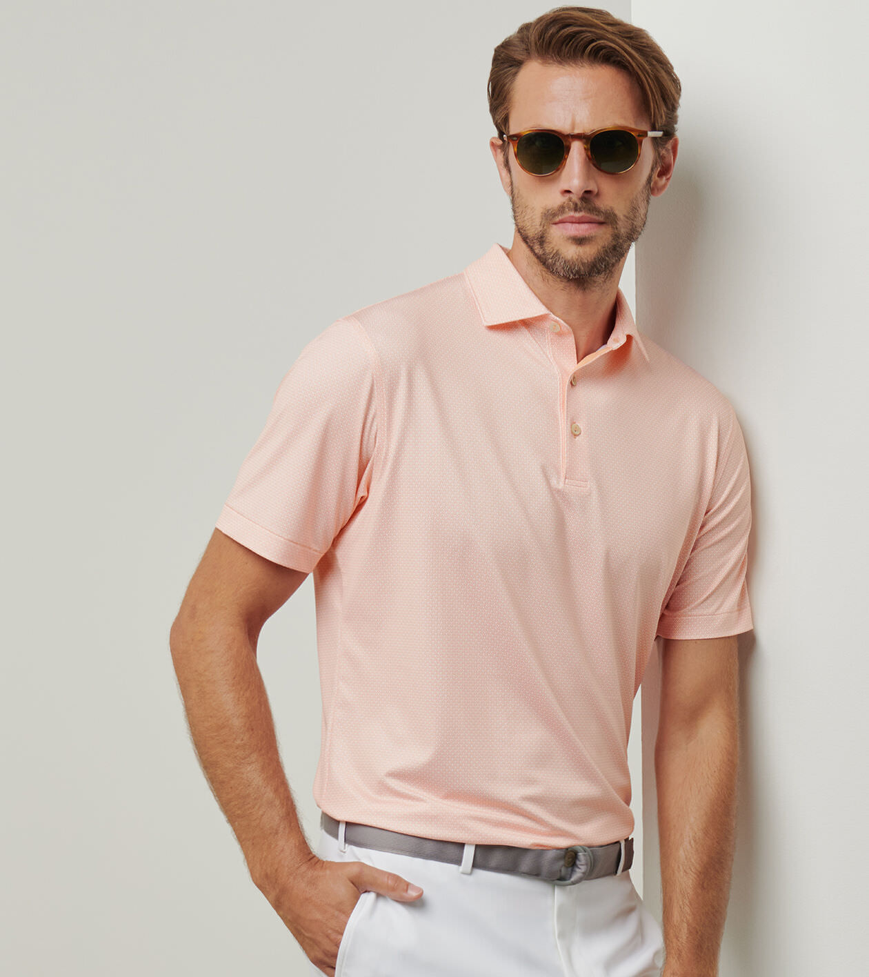 Peter Millar Verge Performance Quarter-Zip Golf Pullover