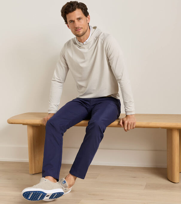 Pine Sugar Stripe Performance Hoodie - Alternate Image 1