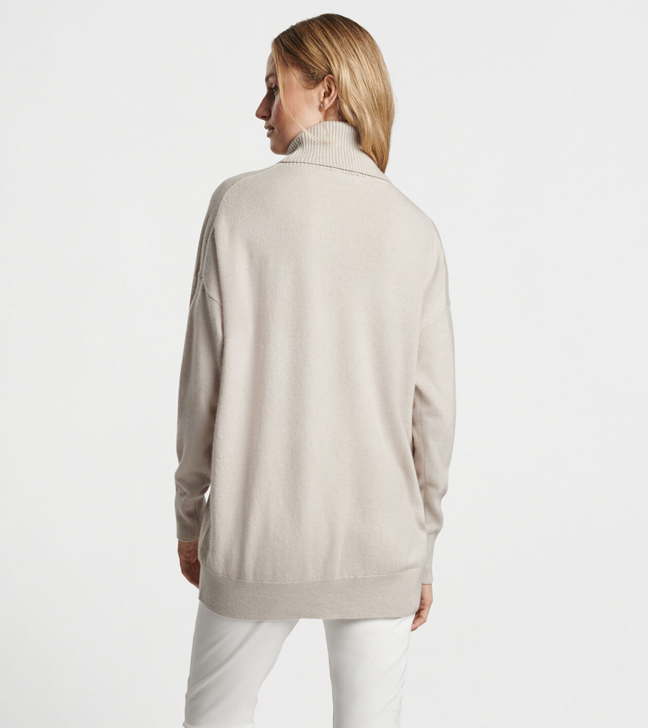 Artisian Crafted Cashmere Turtleneck Jumper Women s Tops Peter Millar