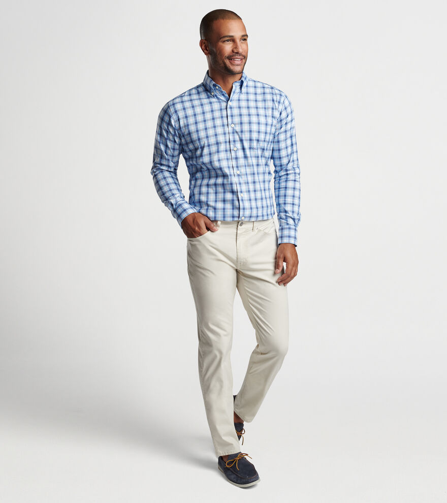 Blue Hill Crown Lite Cotton-Stretch Shirt image number 2