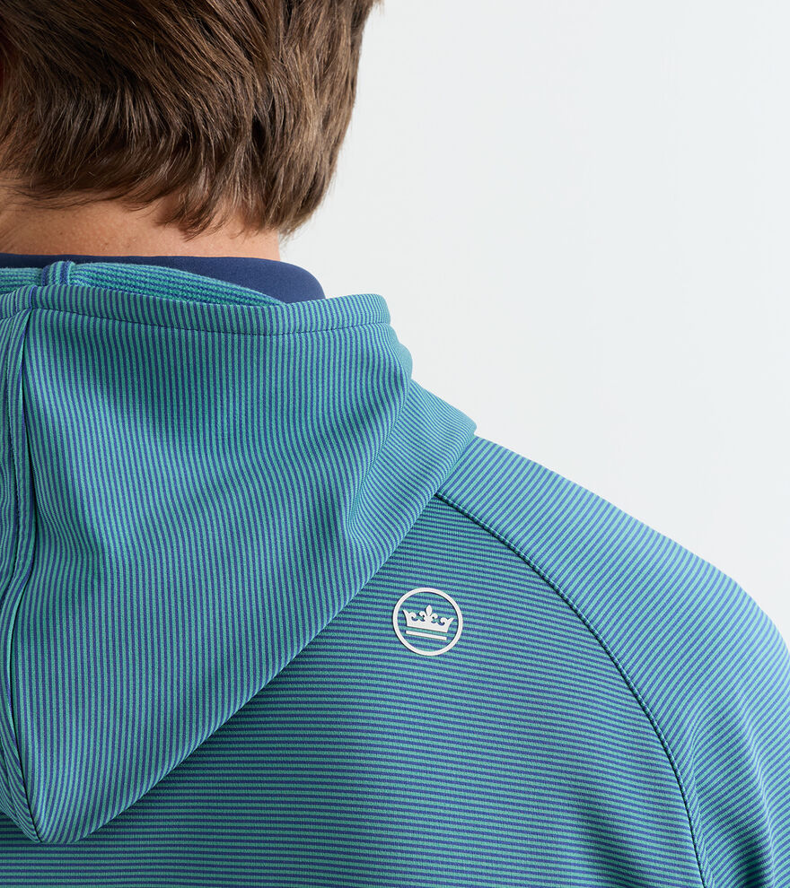 Pine Sugar Stripe Performance Hoodie image number 4
