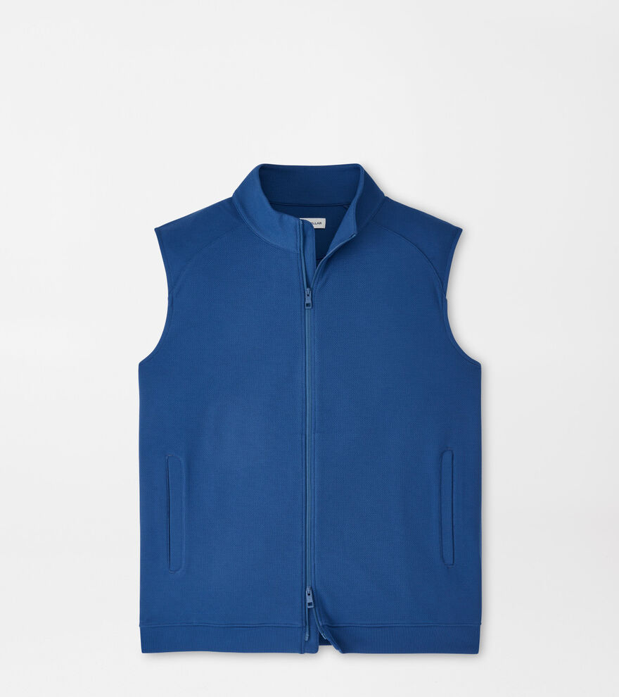 Cradle Piqu&eacute; Performance Full-Zip Gilet image number 1