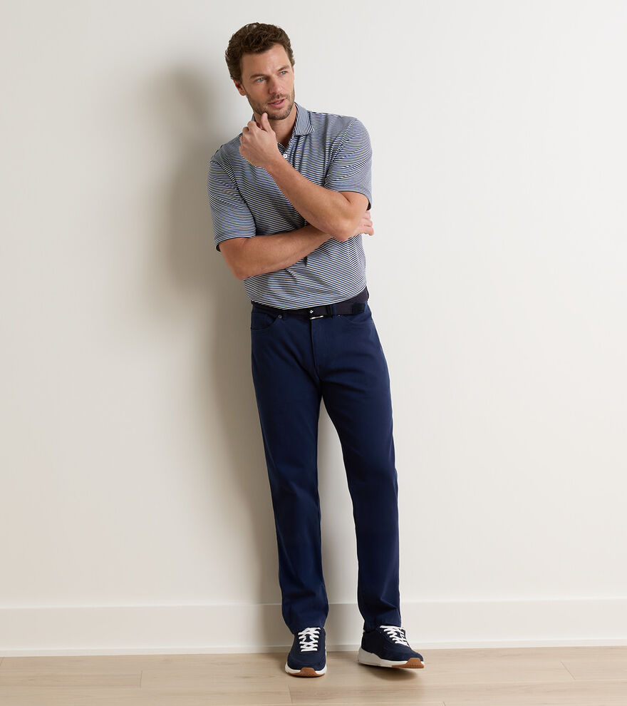 Crown Cotton Canvas Five-Pocket Trouser image number 2