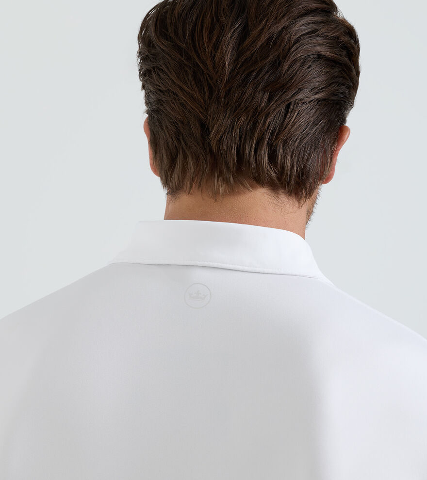 Solid Stretch Jersey Long Sleeve Polo image number 4