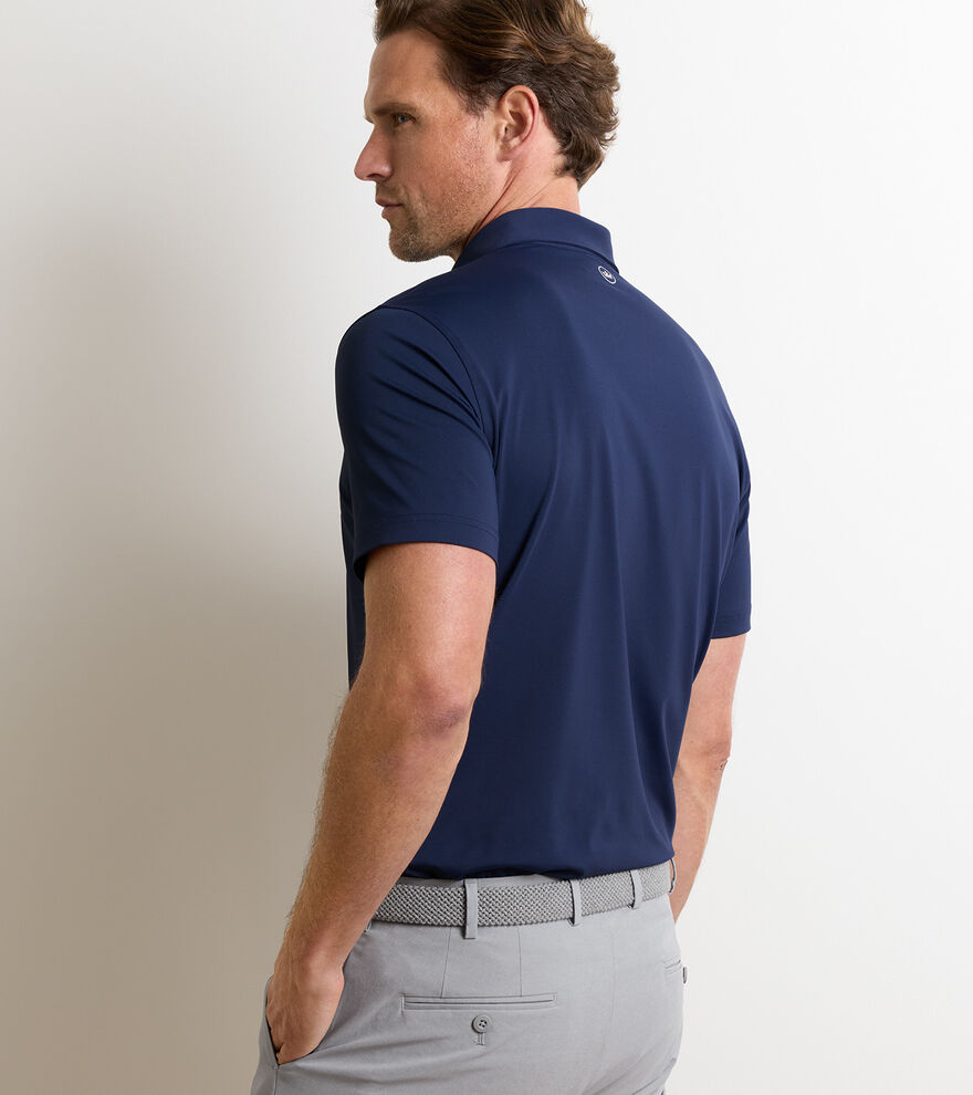 Solid Performance Jersey Polo image number 3