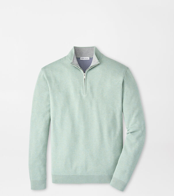 Coolspun Lite Cotton Quarter-Zip Jumper