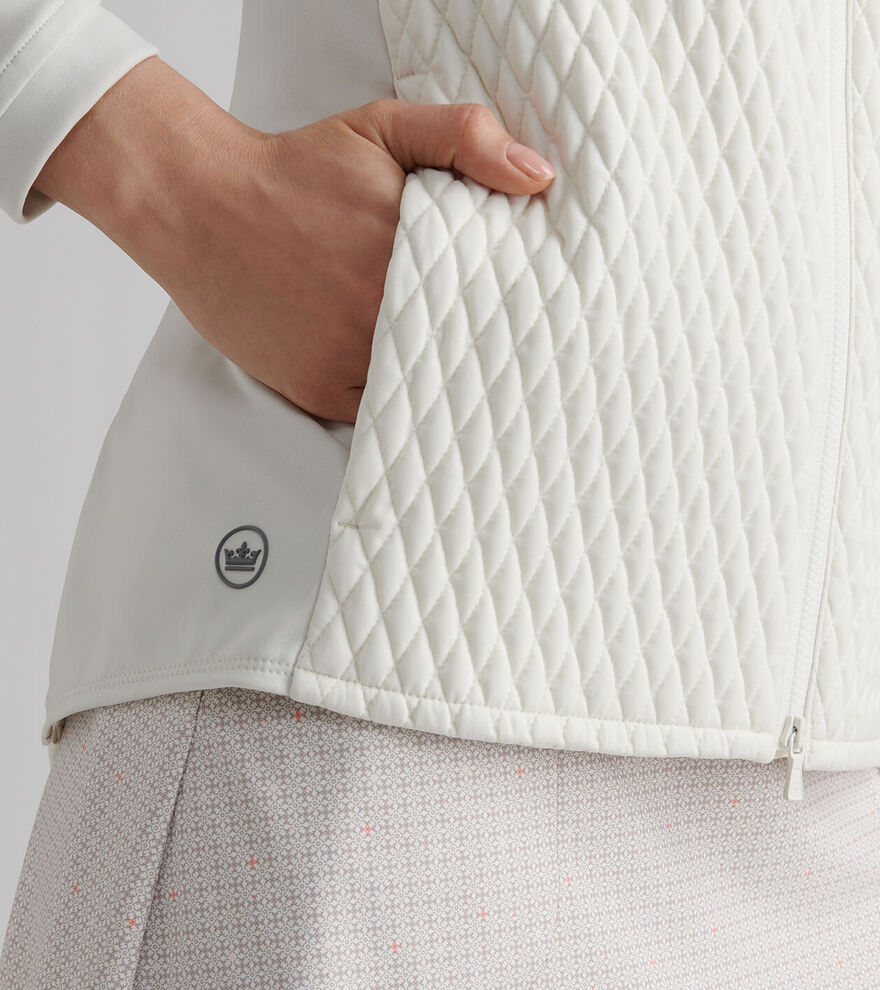 Merge Mini Diamond Quilt Hybrid Jacket - Alternate Image 3