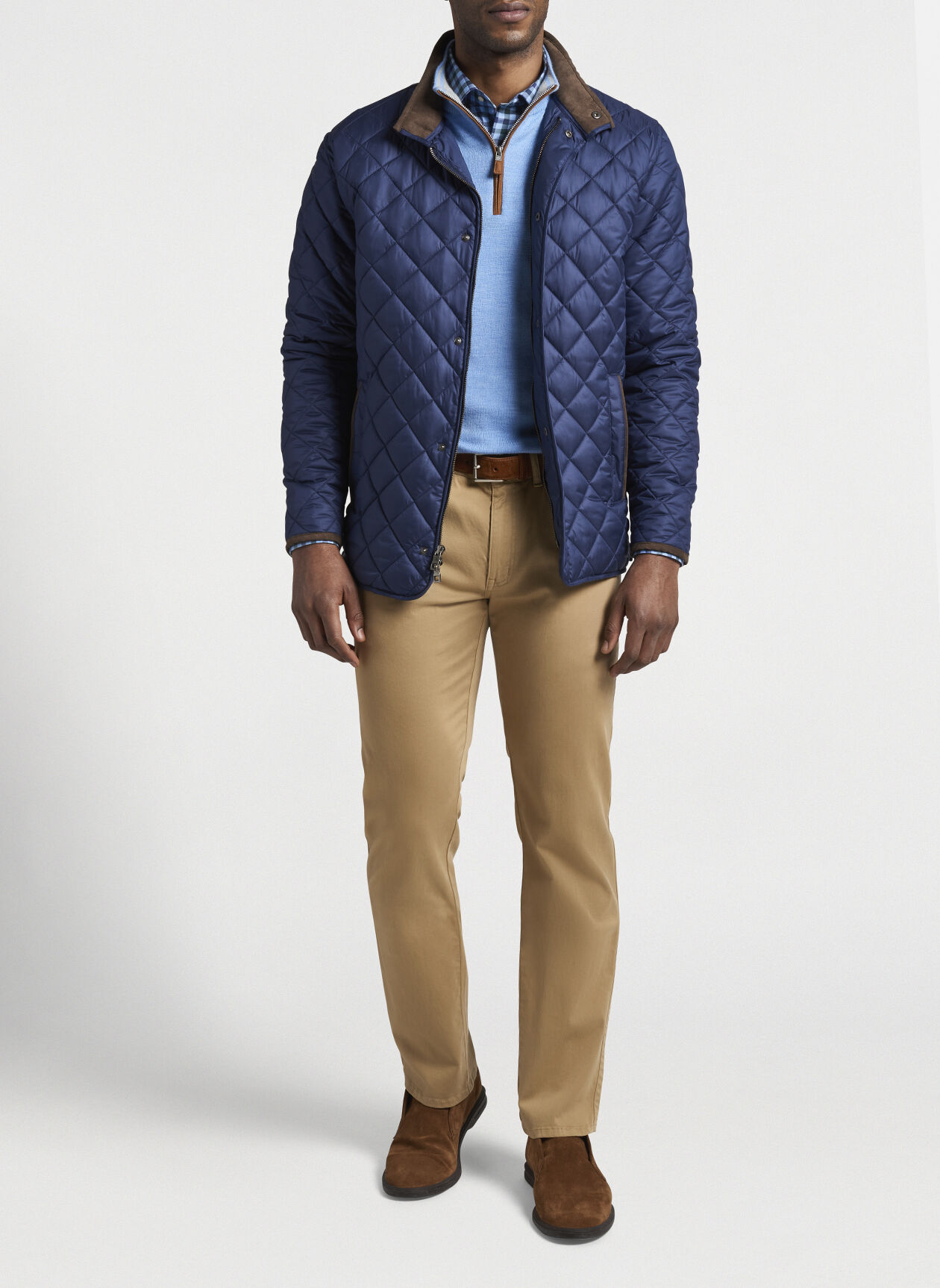Suffolk Quilted Travel Coat Peter Millar